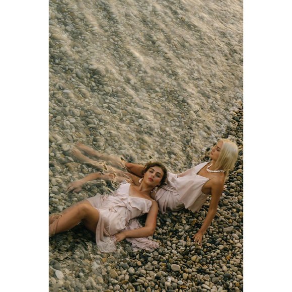 Shona Joy Luxe Cocktail Frill Dress in Porcelain Size 2 - Picture 7 of 13